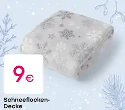 PEPCO Schneeflocken- Decke Angebot