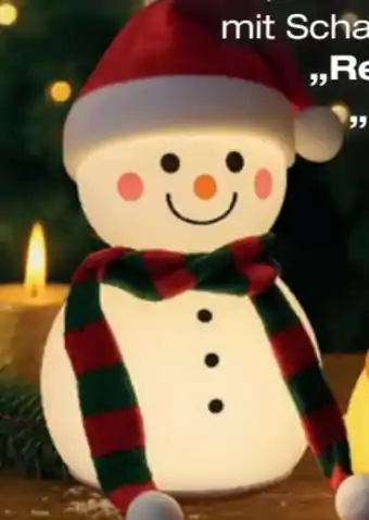 Möbel Inhofer FH Lighting Akku-Nachtlicht Paul der Schneemann Angebot