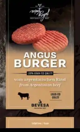 Handelshof Devesa Rinder Angus-Burger Meat Royal Angebot