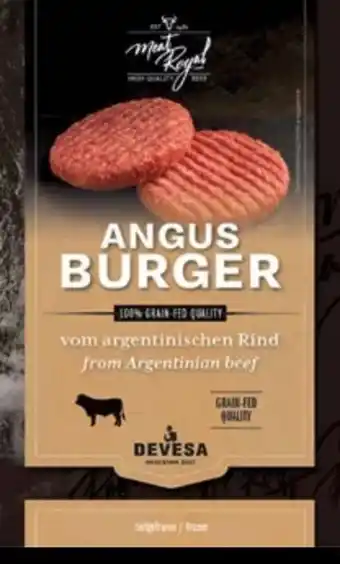 Handelshof Devesa Rinder Angus-Burger Meat Royal Angebot