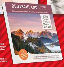 Handelshof Deutschland Postkartenkalender 2026 Angebot