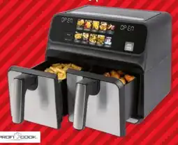 Handelshof ProfiCook Doppel-Heißluft Fritteuse PCFR1287 Angebot