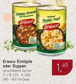 Dornseifer Erasco Eintöpfe oder Suppen Angebot