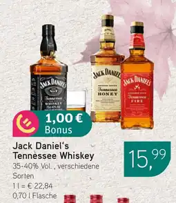 Dornseifer Jack Daniel's Tennessee Whiskey Angebot