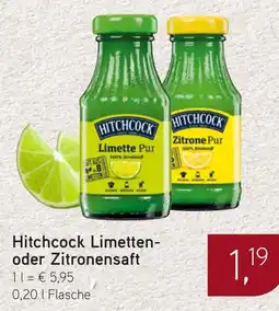 Dornseifer Hitchcock Limetten- oder Zitronensaft Angebot