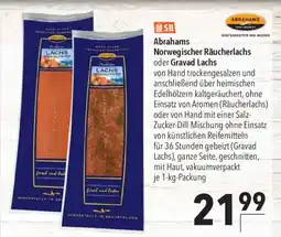CITTI Markt Abrahams Norwegischer Räucherlachs oder Gravad Lachs Angebot