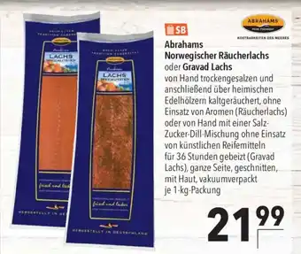 CITTI Markt Abrahams Norwegischer Räucherlachs oder Gravad Lachs Angebot