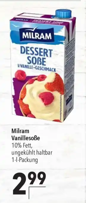 CITTI Markt Milram Vanillesoße Angebot