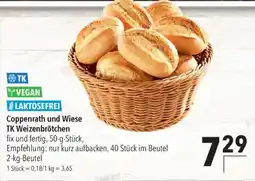 CITTI Markt Coppenrath und Wiese TK Weizenbrötchen Angebot