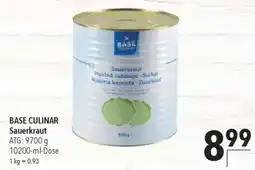 CITTI Markt BASE CULINAR Sauerkraut Angebot