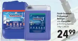 CITTI Markt Finish Quantum Professional Reiniger oder Klarspüler Angebot