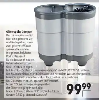 CITTI Markt Gläserspüler Compact Angebot