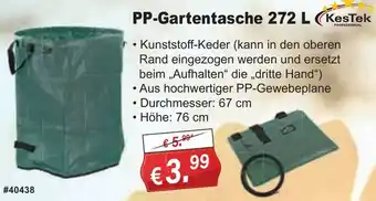 Stabilo Fachmarkt KesTek PP-Gartentasche 272 L Angebot