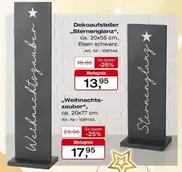 Möbel Inhofer Dekoaufsteller „sternenglanz“ Angebot