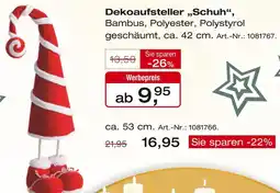 Möbel Inhofer Dekoaufsteller „schuh“ ca. 42 cm Angebot