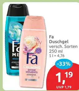 Budni Fa fa men kick off duschgel Angebot