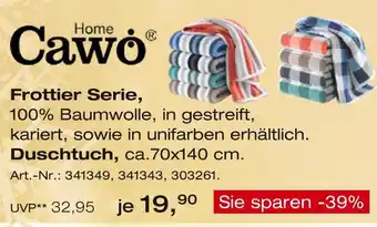 Möbel Inhofer Cawö frottier serie duschtuch Angebot
