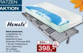 Möbel Inhofer Hemafa matratzenset Angebot
