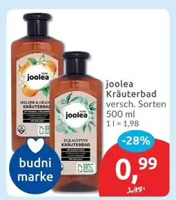 Budni Joolea melisse & orange kräuterbad Angebot