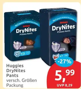 Budni Huggies drynites pyjama pants Angebot
