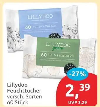Budni Lillydoo mit 99% wasser Angebot