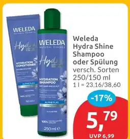Budni Weleda hydra shine shampoo Angebot