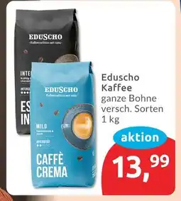 Budni Eduscho kaffee ganze bohne intensiv Angebot