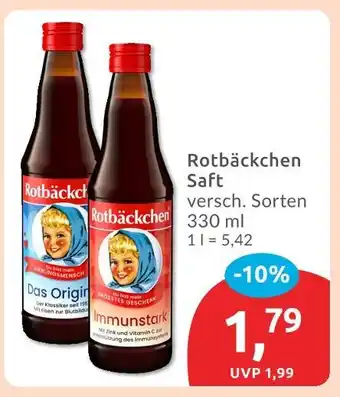 Budni Rotbäckchen das original Angebot