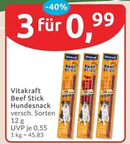 Budni Vitakraft beef stick hundesnack Angebot