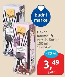 Budni Dekor lavendel & wildrose Angebot