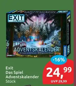 Budni Kosmos exit das spiel adventskalender Angebot