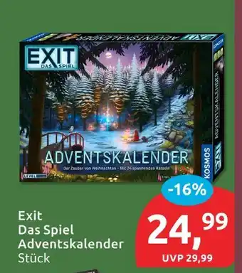 Budni Kosmos exit das spiel adventskalender Angebot
