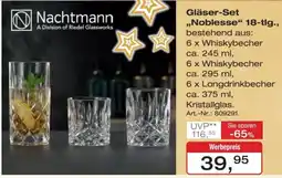 Möbel Inhofer Nachtmann Gläser-Set ,,Noblesse" 18-tlg. Angebot