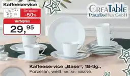 Möbel Inhofer CREATABLE Kaffeeservice „Base“, 18-tlg. Angebot
