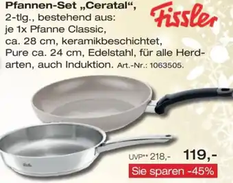 Möbel Inhofer Fissler Pfannen-Set „Ceratal" Angebot