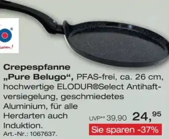 Möbel Inhofer ELO Crepespfanne ,,Pure Belugo“ Angebot