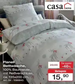 Möbel Inhofer Casa Nova Flanell Bettwäsche Angebot