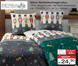 Möbel Inhofer BIERBAUM Biber Bettwäschegarnitur Angebot
