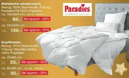 Möbel Inhofer Paradies Bettdecke winterwarm Angebot