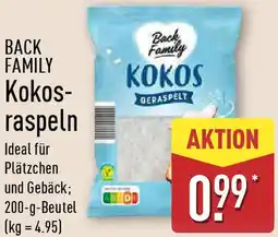 Aldi Nord BACK FAMILY Kokosraspeln Angebot
