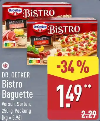 Aldi Nord DR. OETKER Bistro Baguette Angebot