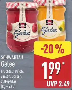 Aldi Nord SCHWARTAU Gelee Angebot