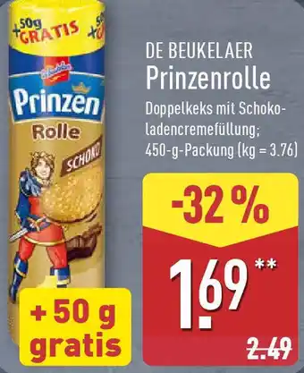 Aldi Nord DE BEUKELAER Prinzenrolle Angebot