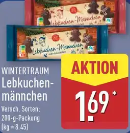 Aldi Nord WINTERTRAUM Lebkuchenmännchen Angebot