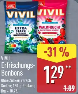 Aldi Nord VIVIL Erfrischungs Bonbons Angebot