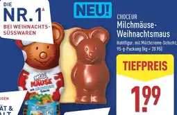Aldi Nord CHOCEUR Milchmäuse Weihnachtsmaus Angebot