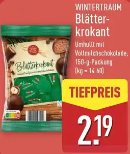 Aldi Nord WINTERTRAUM Blätterkrokant Angebot