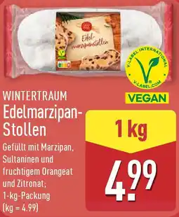 Aldi Nord WINTERTRAUM Edelmarzipan Stollen Angebot