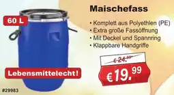 Stabilo Fachmarkt Maischefass Angebot