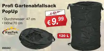 Stabilo Fachmarkt KesTek Profi Gartenabfallsack PopUp Angebot